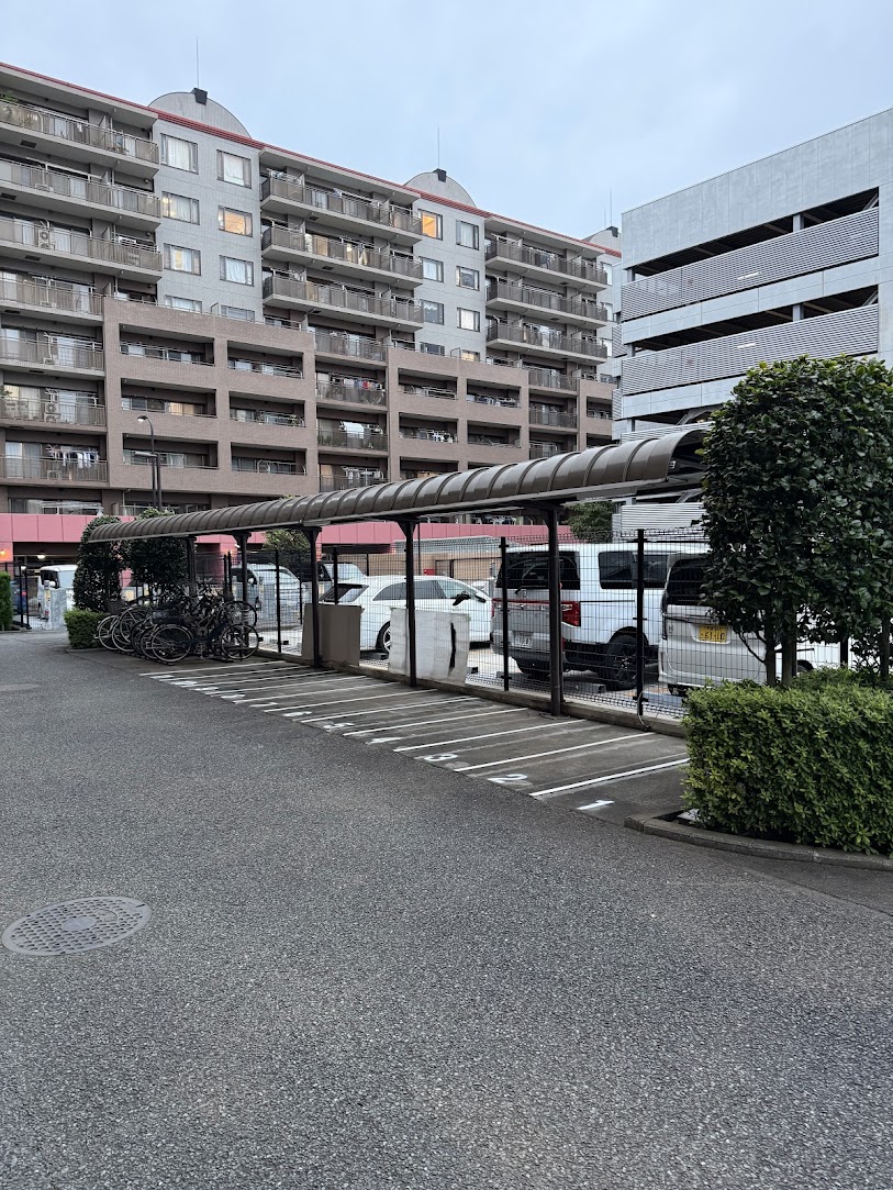 バイク置き場の新設